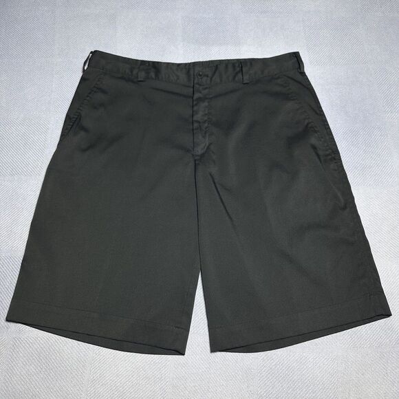 Nike Golf Dri-FIT Performance Polyester Stretch Black Golfing Shorts Size 34‎ - Picture 1 of 13